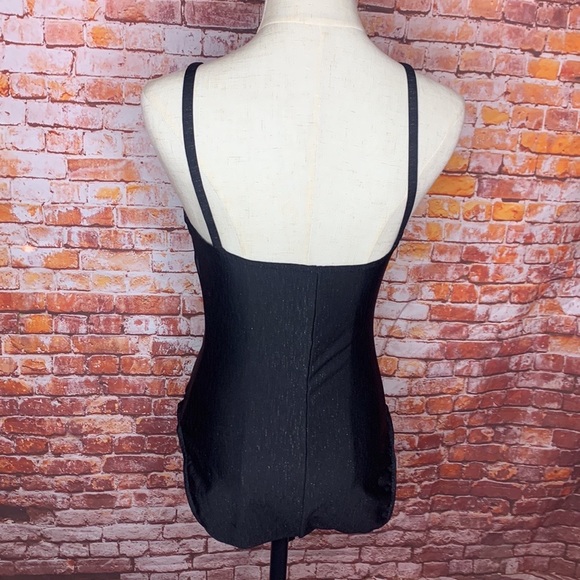 Catalina Black Sparkly One Piece Bathing Suit - Picture 6 of 9